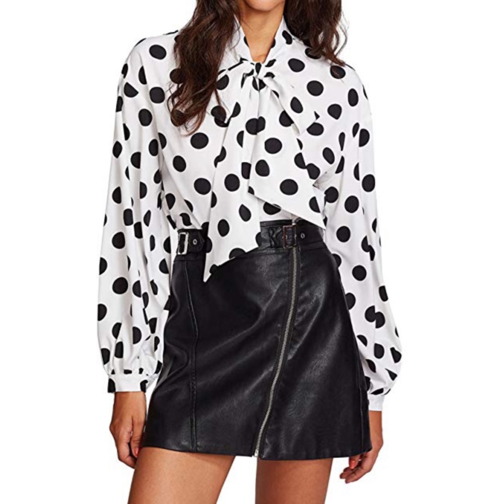 Bold Benedict chiffon blouse